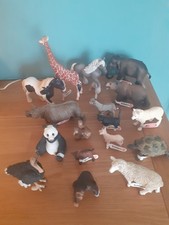 17 SCHLEICH Tiere Konvolut Sammlung NEU BAUERNHOF, PFERDE, Wildtiere,  Fahne