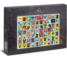 ULMER PUZZLESCHMIEDE "Bunter Hund  " Collage 1000 Teile PUZZLE 