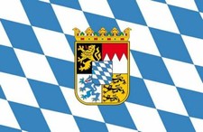 Aufkleber Sticker Flagge Fahne Bayern Wappen Autoaufkleber