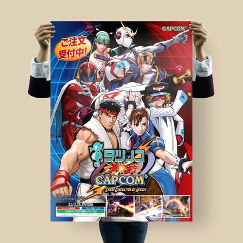 Tatsunoko capcom poster - tatsunoko, vs
