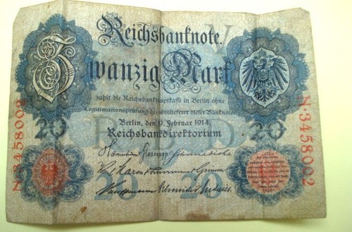 Reichsbanknoten deutsches - 3,