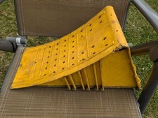 Unterlegkeil/Bremskeil für PKW-Anhänger Wohnmobil Hemmschuh in gelb: KELLERFUND