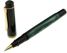 Pelikan R200 Tintenroller Grün Marmoriert Fineliner Rollerball Classic TOP