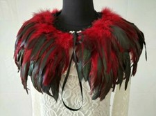 Feder Cape Schal Kragen