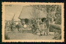 9x Foto 9x6cm altes Papier