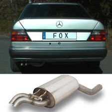 Fox Sportauspuff 2x55mm Mercedes E-Klasse W124 Stufenheck E420 4.2l E 500 5.0l