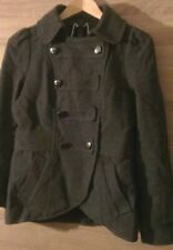 Wollmantel Militarystil