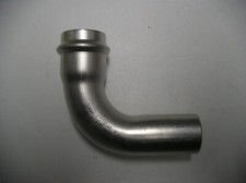 SANHA NiroSan Edelstahl Bogen , 28 mm I+A Kiwa 