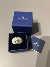 Swarovski Cocktail Ring "Chic", weiss und klar Gr. 52, nur 1x getragen