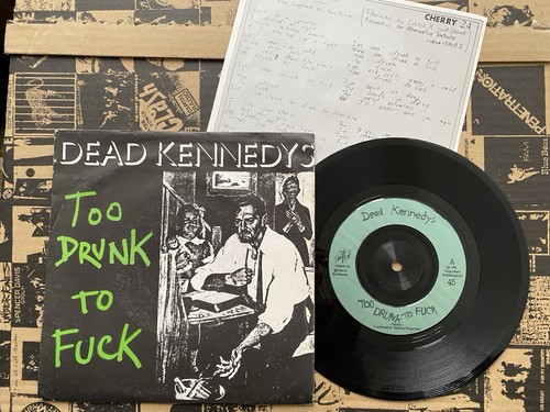Dead kennedys too drunk to - kennedys,