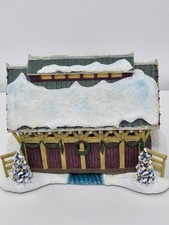 Hawthorne Village Thomas Kinkades "Covered Brige" 24cmx 17,5cm OVP