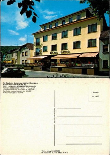 Ansichtskarte bollendorf - ansichtskarte,