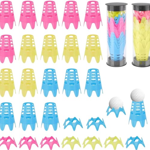 Golf tees kunststoff sorti - golf,