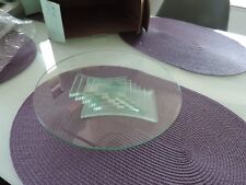 PartyLite   "  STRATUS  "  3 Dochtkerzenhalter oder Tortenplatte