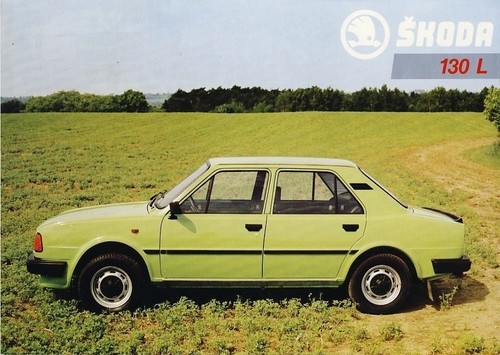 Motokov skoda 130 pkw car - motokov,