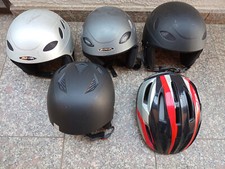 4 Ski Helme + 1 Fahrrad Helm / Alpina Scott