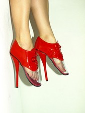 Balletboots pumps transparent 41 42 Bolingier FS1248