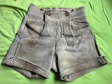 Blonde Hirschlederhose