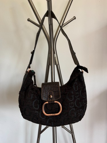Vintage guess brown leather - vintage,