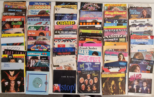 100x vinyl single sammlung - 100x,