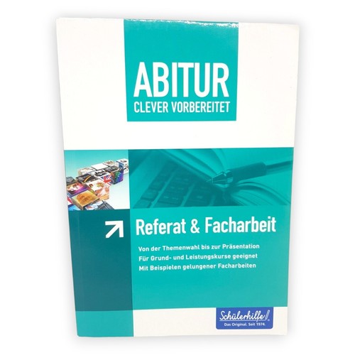 Referat und facharbeit abitur - referat,