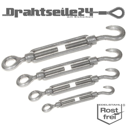 Stahlseilspanner edelstahl v4a - stahlseilspanner,
