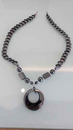 Hämatit kette collier - hämatit,