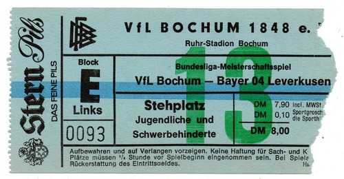 Ticket vfl bochum bayer - -,