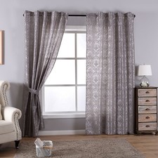 Vorhang Wildseide Optik 2er