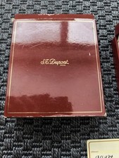 S. T. Dupont Briquet Montparnesse Laque de Chine Noire Palladium 0016296 Vintage
