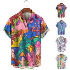 Herren Hemden Kurzarm Shirt