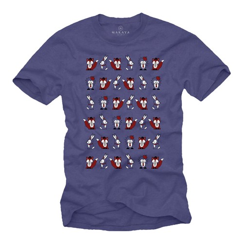 Herren shirt blau - herren,