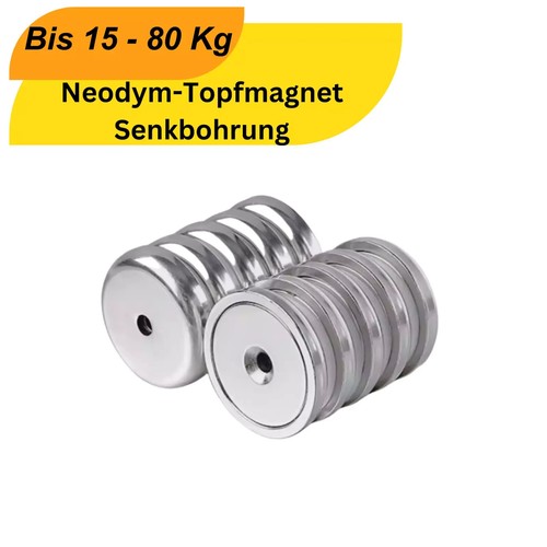 Neodym magnete mit loch - magnete,