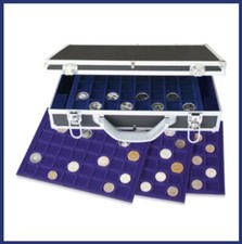 Alu Münzkoffer Diamant mit 5