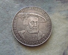 Medaille herzog wilhelm von - herzog,