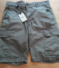Shorts / kurze Hose Camel Active Regular Fit Cargo  mit Minimal Print grau 31IN
