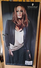 Textil Werbebanner von Schwarzkopf Professional -Springsummer 2013, ca. 72x146cm