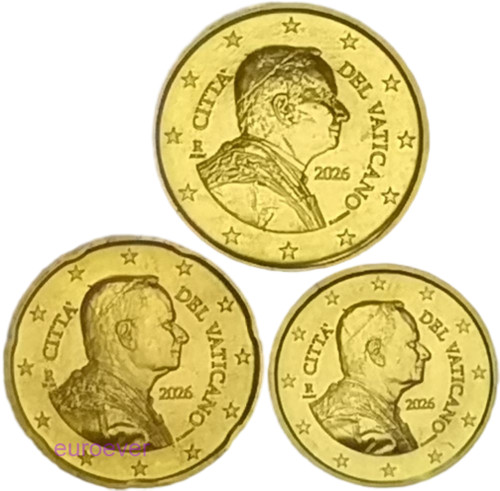 Euro cent unc - 20, 50