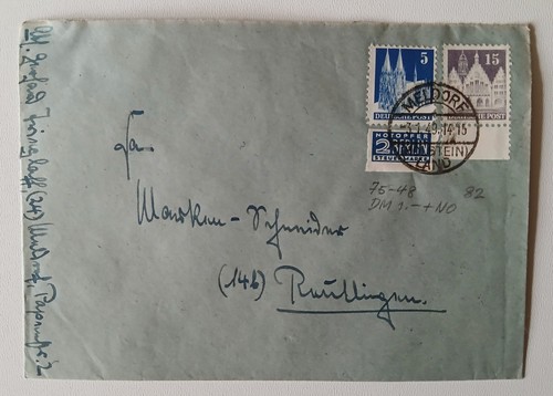 Brief mit 75 - mit, 82