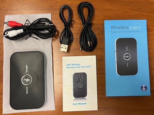 Wireless audio receiver - wireless, 2-in-1