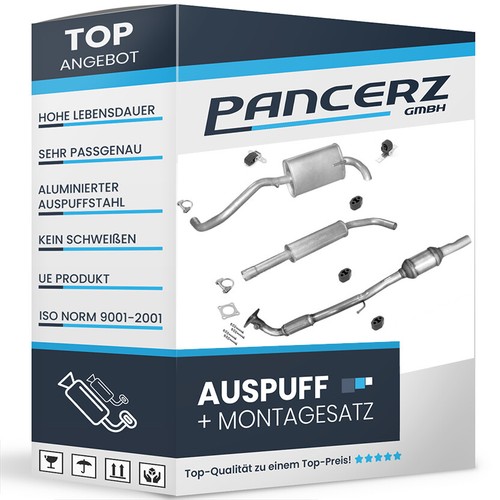 Auspuffanlage für lupo - für, 1.4