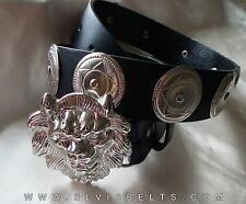 Silver Lion Head Western