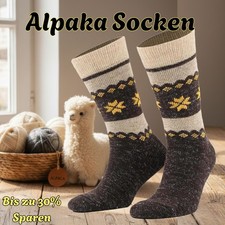 2 Paar Alpaka Socken –