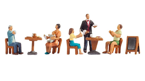 Noch handkolorierte figuren - h0,