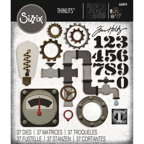 Sizzix thinlits 37pcs die set - 37pcs,