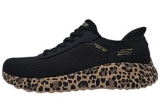 Skechers Damen Slip-Ins Leo Schwarz/Leo 117246 BLK Schuhe