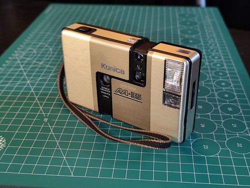 Konica halbformat kamera - aa-35,