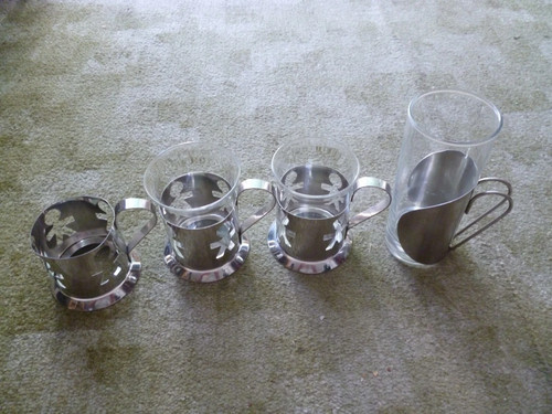 Teegläser und 1 - 3,