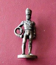 Hornist Metallfigur um 1814