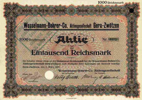Wesselmann bohrer ag - co.,